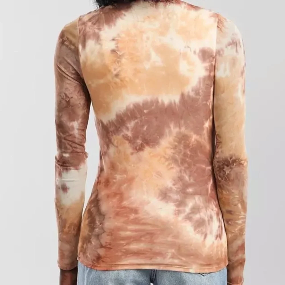 Gilded Intent tie-dye mesh top xs